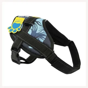 A a Pets' No Pull Reflective Vest Harness for Dogs - Blue
