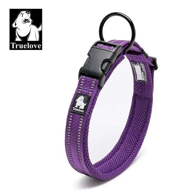 Adjustable Dog Collar Nylon Mesh Padded Collar
