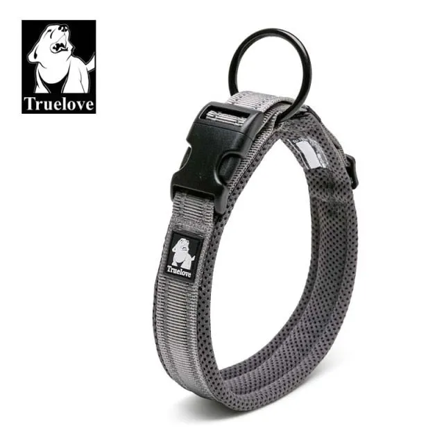 Adjustable Dog Collar Nylon Mesh Padded Collar