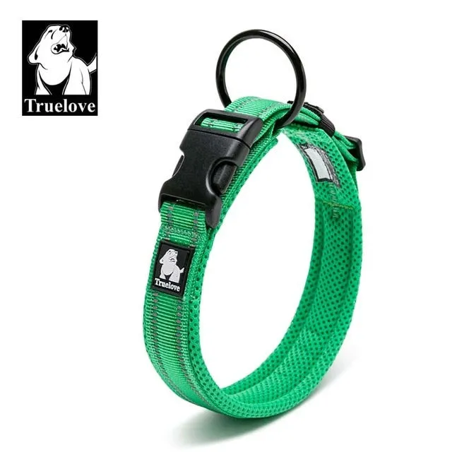 Adjustable Dog Collar Nylon Mesh Padded Collar
