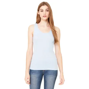 Bella   Canvas Women's Baby Blue 2x1 Rib Tank