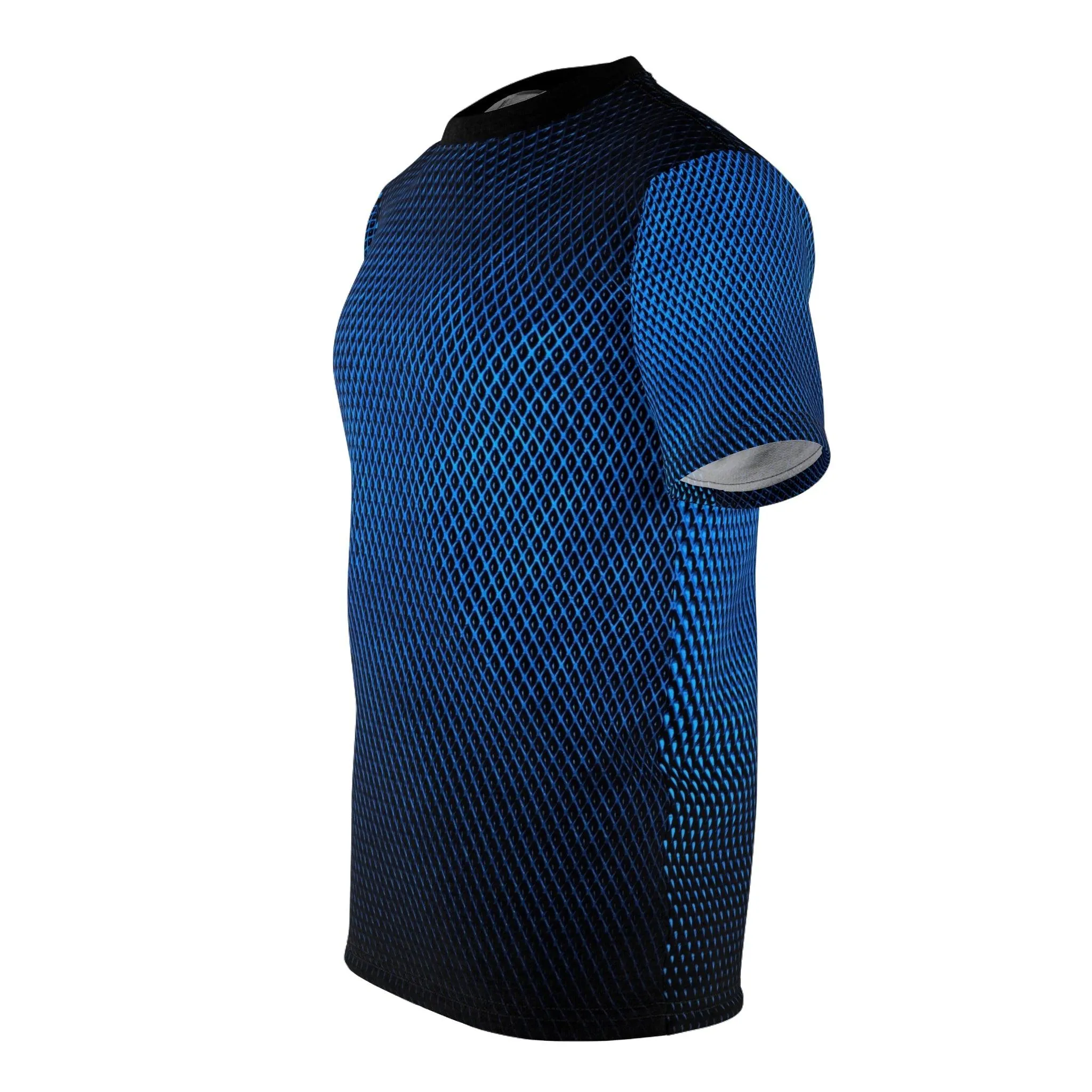 Blue Shadow Unisex Cut & Sew Tee (AOP)
