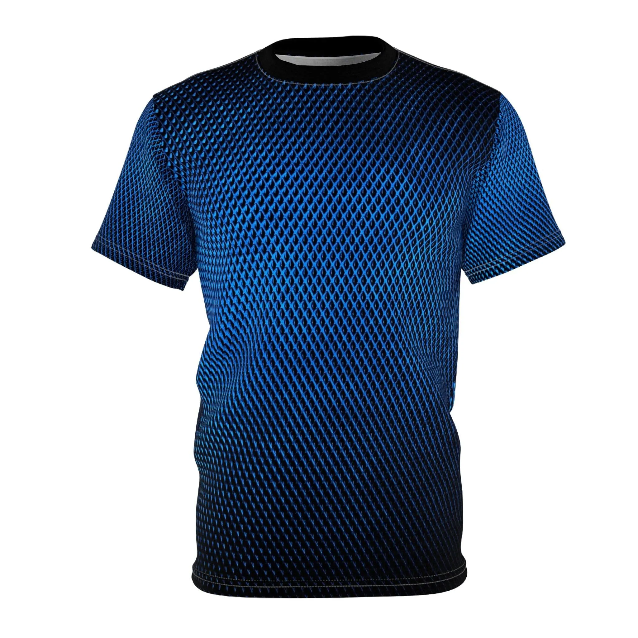 Blue Shadow Unisex Cut & Sew Tee (AOP)