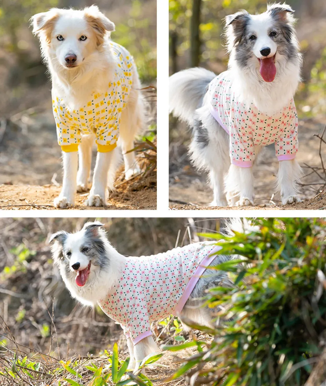 Breathable Cotton Pet Pullover Clothes, Thin Anti-Hair Loss, Sunscreen, Short-Sleeved, Medium and Large Dog Clothes