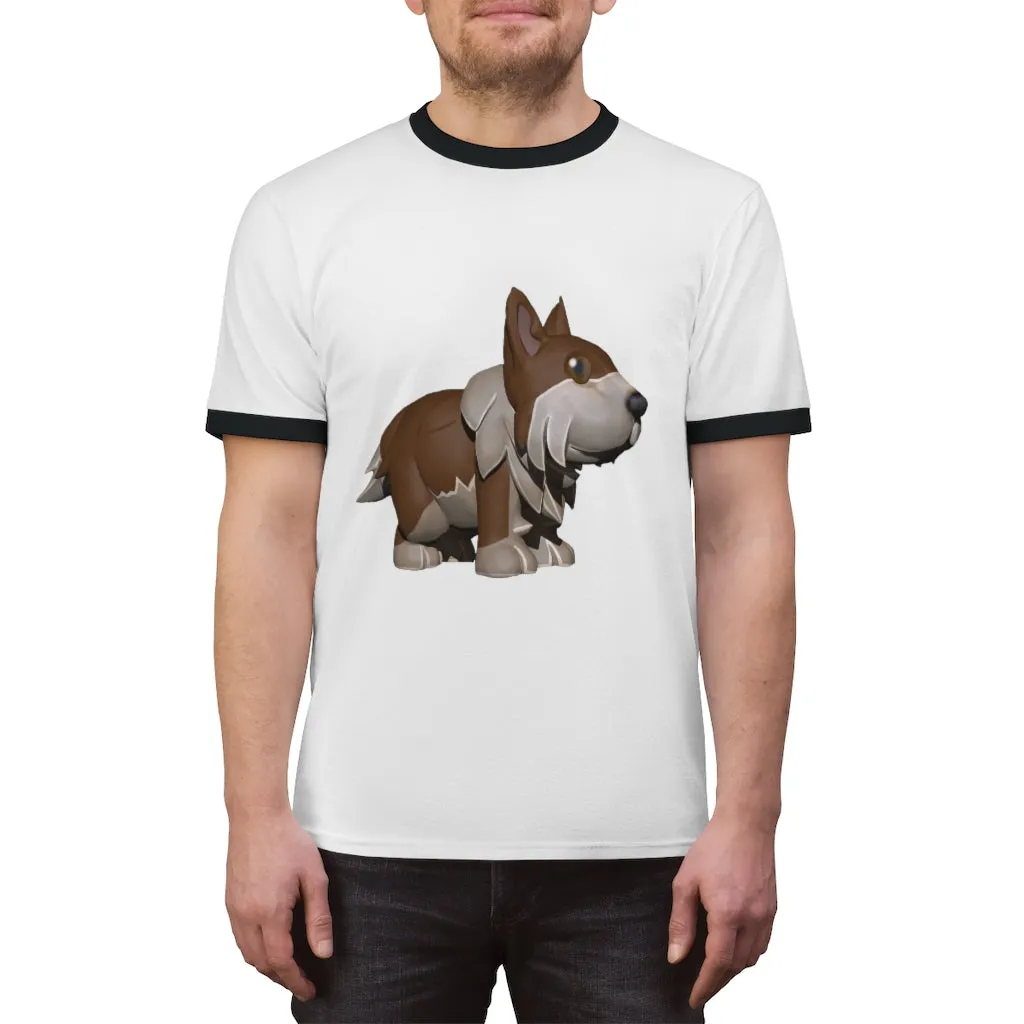 Brown Dog Unisex Ringer Tee