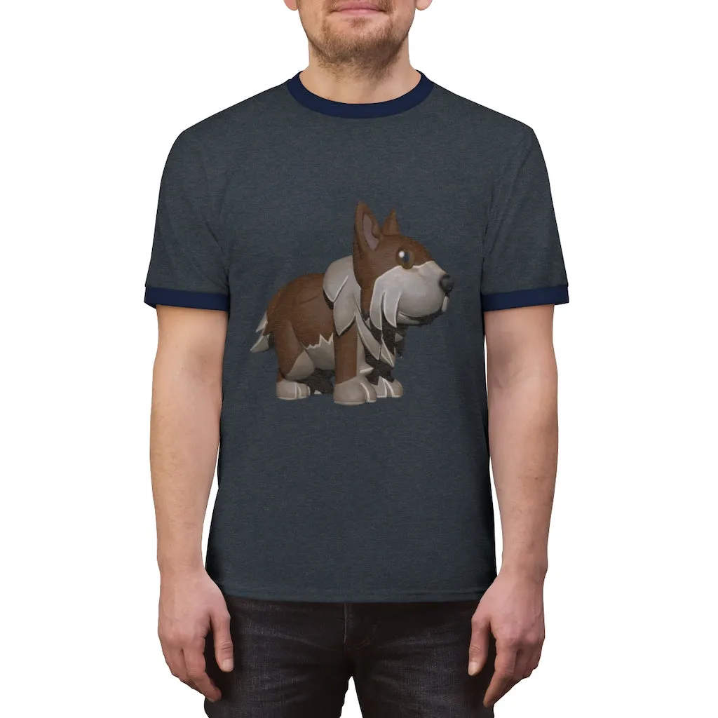 Brown Dog Unisex Ringer Tee