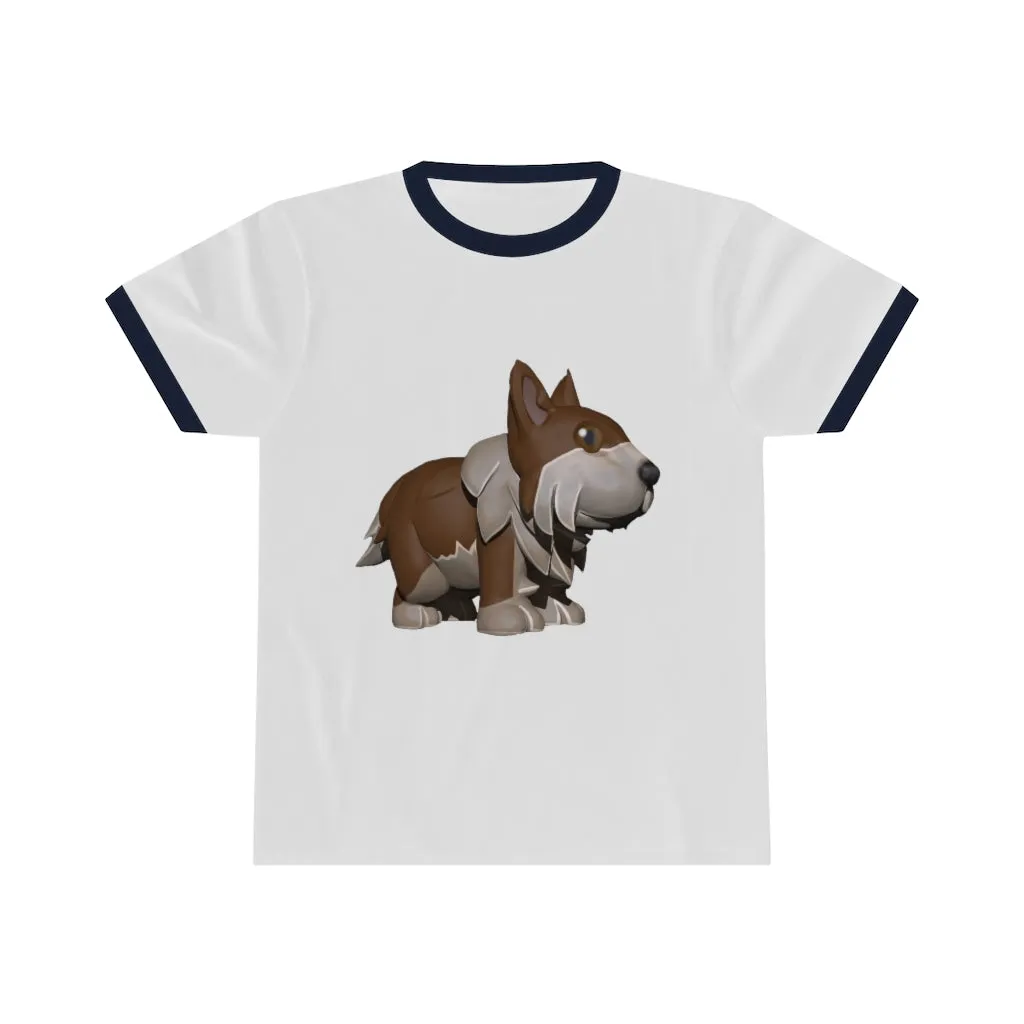 Brown Dog Unisex Ringer Tee