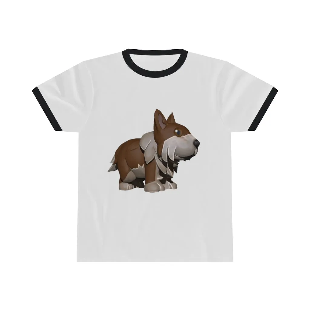 Brown Dog Unisex Ringer Tee