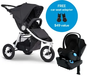 Bumbleride Indie   Clek Liing Travel System - Dusk / Pitch Black