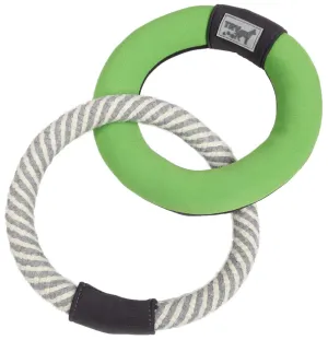 Connected Jute Rings Play Toy Chew for Dogs