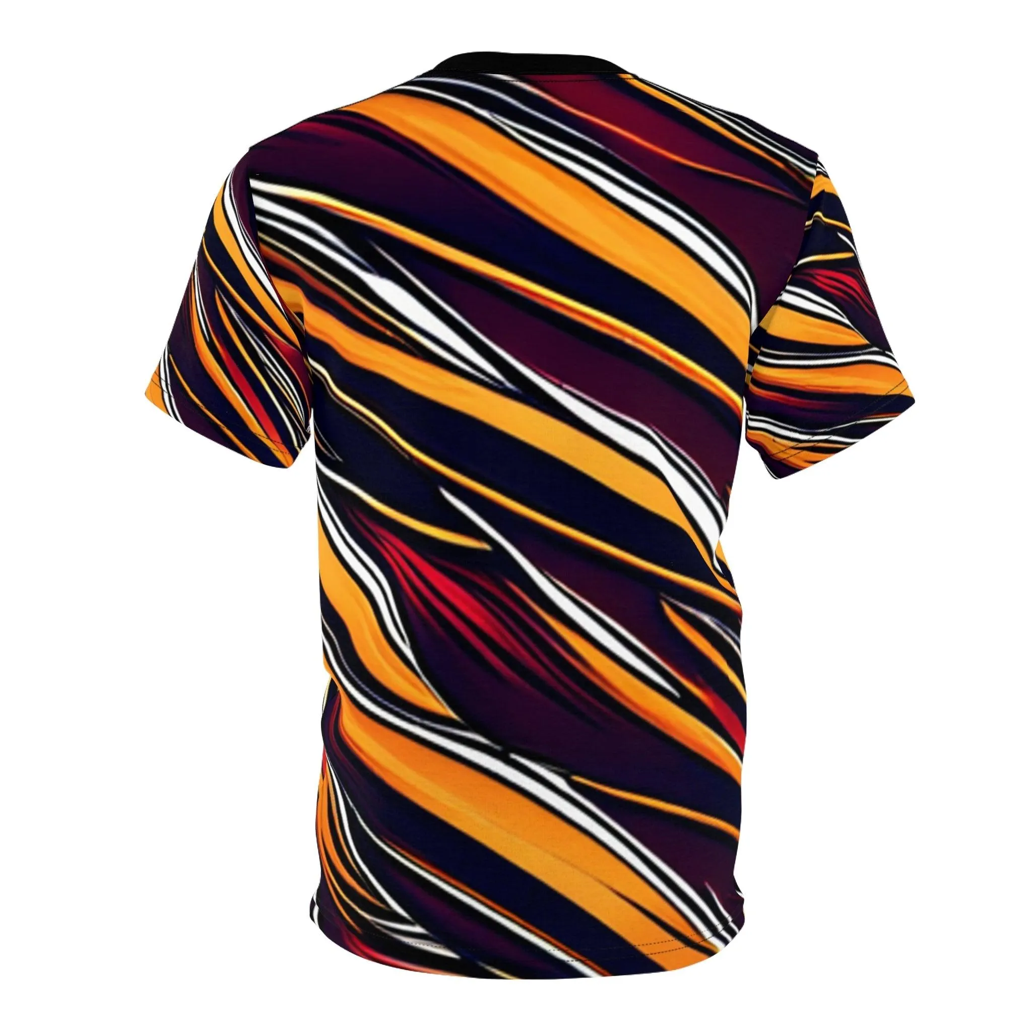 Digital Strips Unisex Cut & Sew Tee (AOP)
