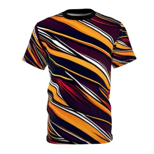 Digital Strips Unisex Cut & Sew Tee (AOP)