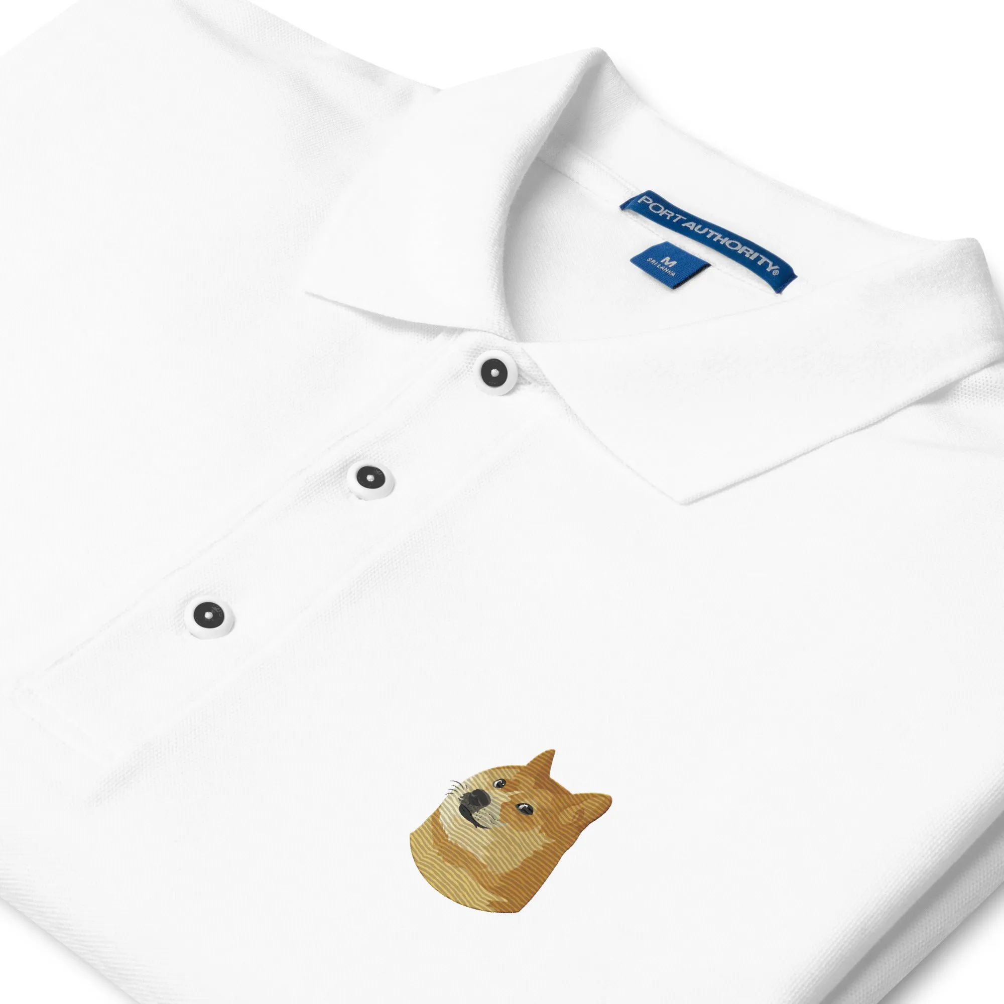 Doge Men's Meme Polo