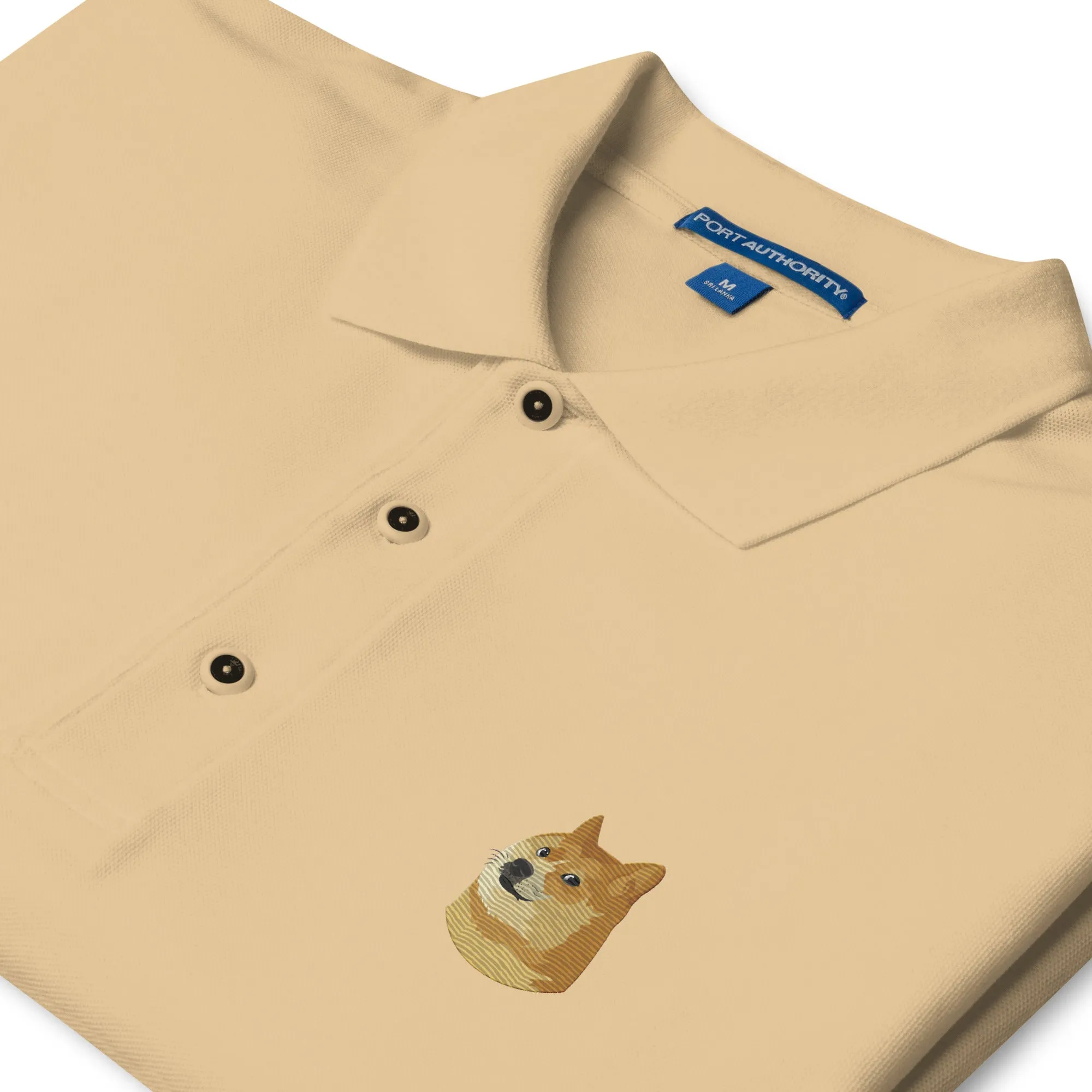 Doge Men's Meme Polo