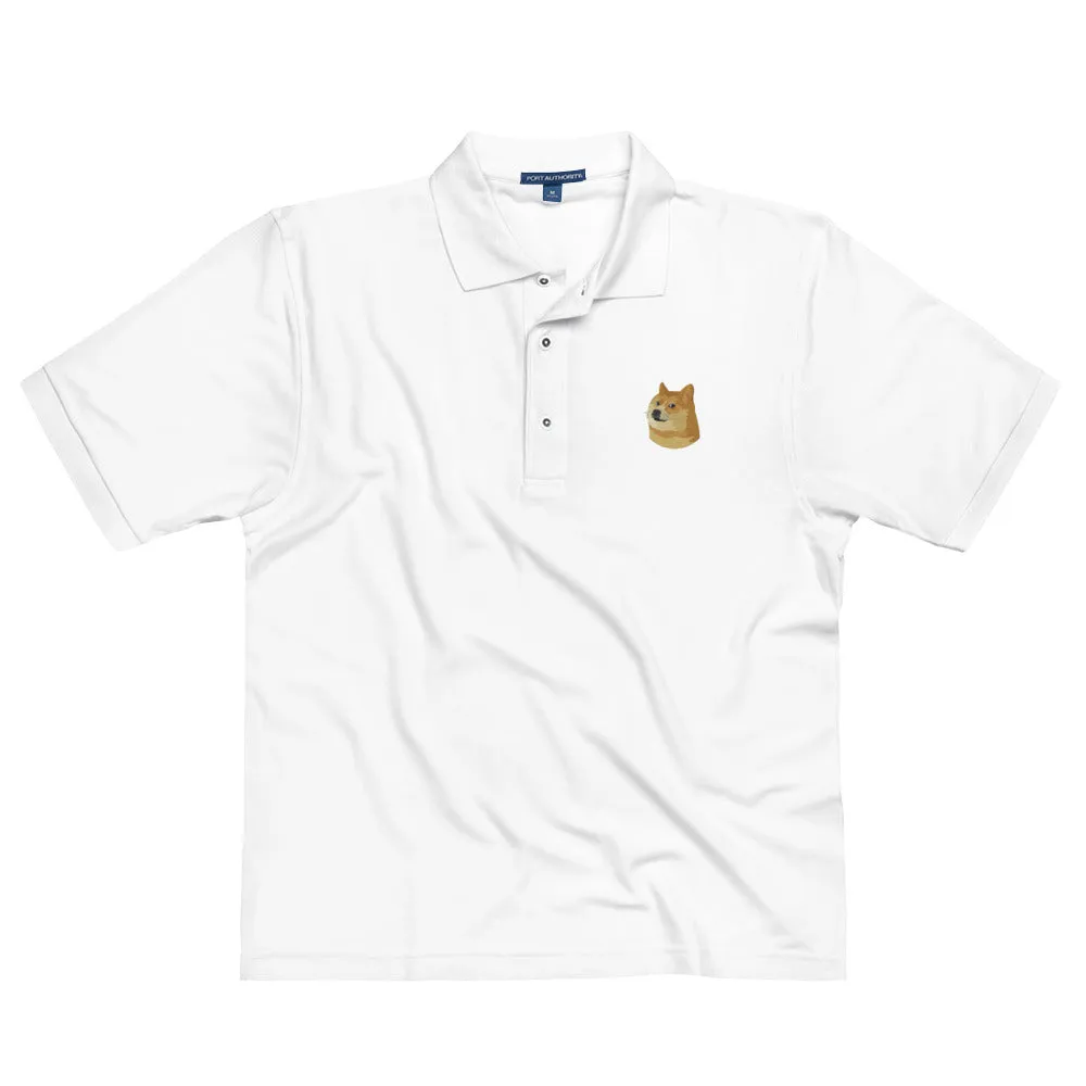 Doge Men's Meme Polo