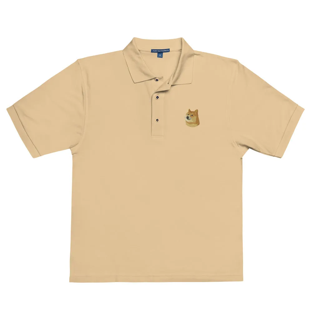 Doge Men's Meme Polo