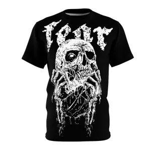 Fear Skull Unisex Cut & Sew Tee (AOP)