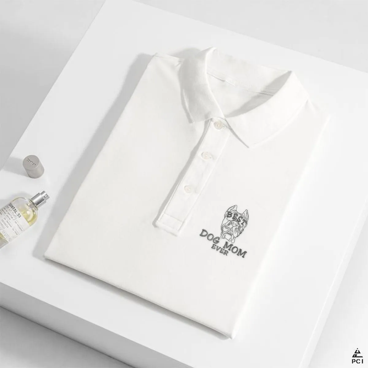 Personalized Best Cane Corso Dog Mom Ever Embroidered Polo Shirt, Custom Polo Shirt with Dog Name, Cane Corso Gifts Dog Lovers