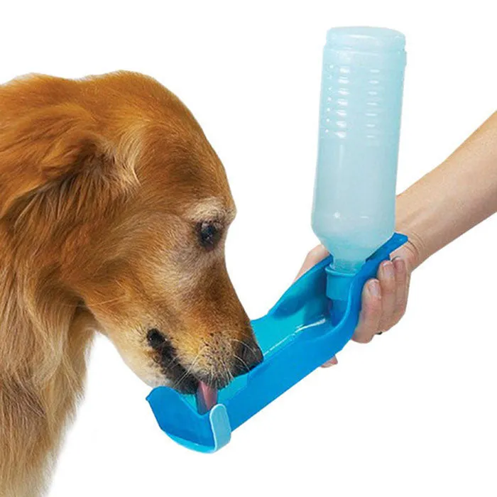 Pet Dog Cat Water Drinking Bottle Dispenser Travel 2017