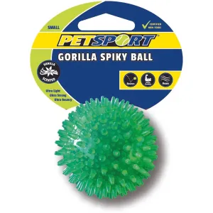 Petsport USA Gorilla Spiky Ball Dog Toy - Assorted Colors