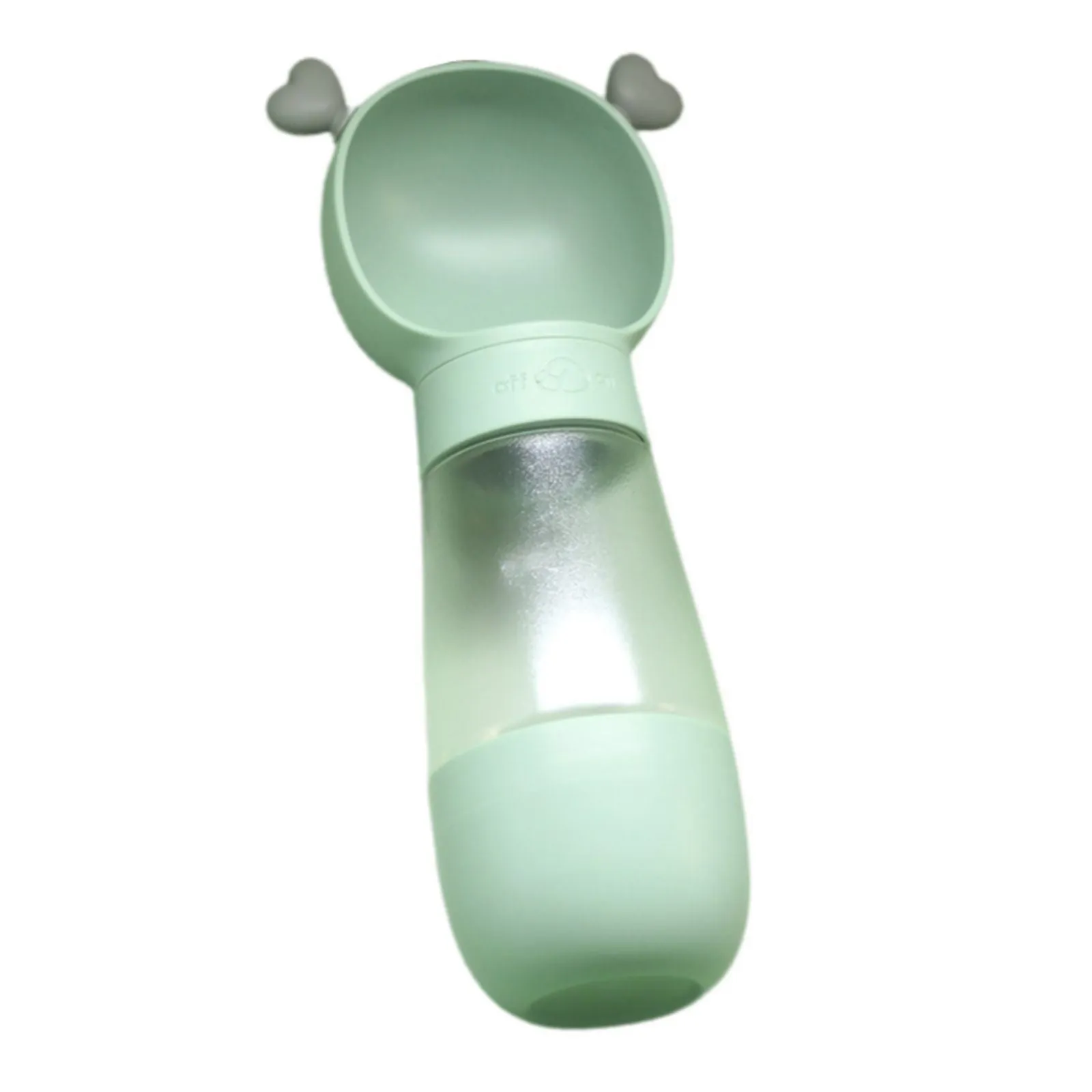 Portable Dog Water Bottle with Food Container Leak Proof Dog Travel Water Dispenser for Walking, Hiking and Travel