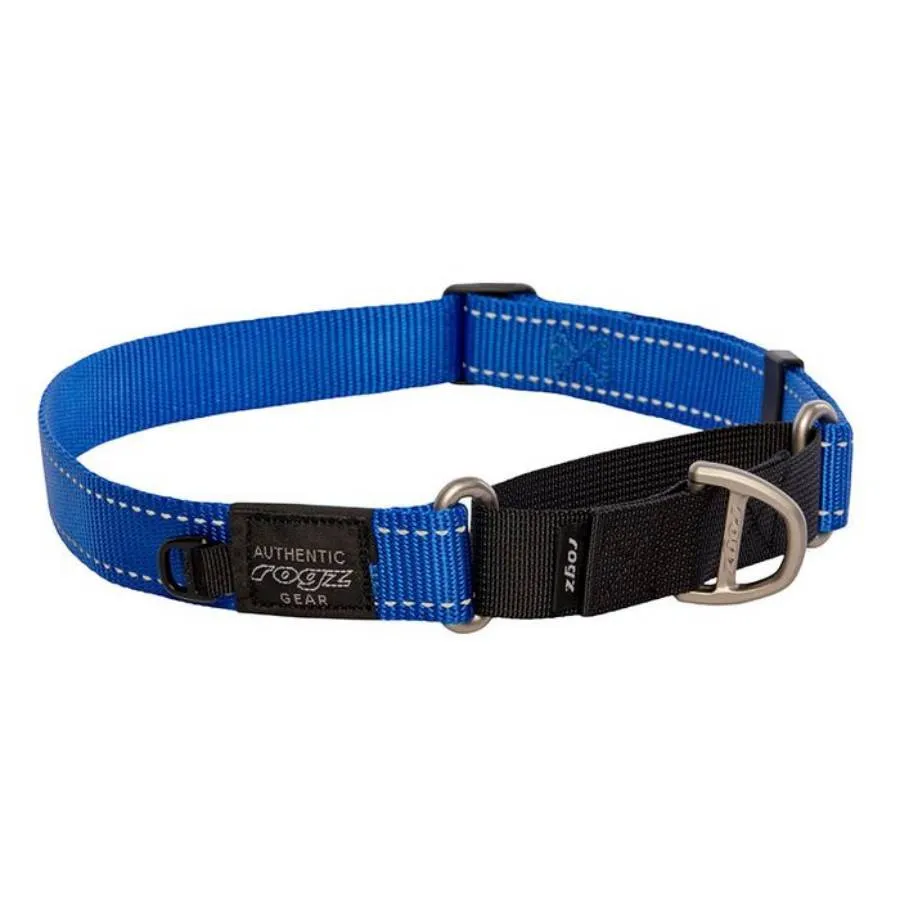 Rogz Control Collar Web Blue