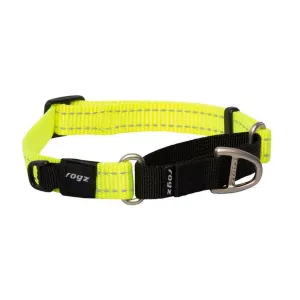 Rogz Control Collar Web Dayglo