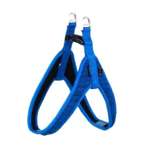 ROGZ FAST FIT HARNESS BLUE M