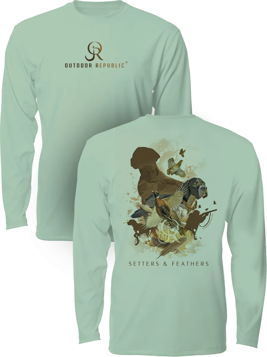 Setters & Feathers - UPF Performance Shirt (unisex)