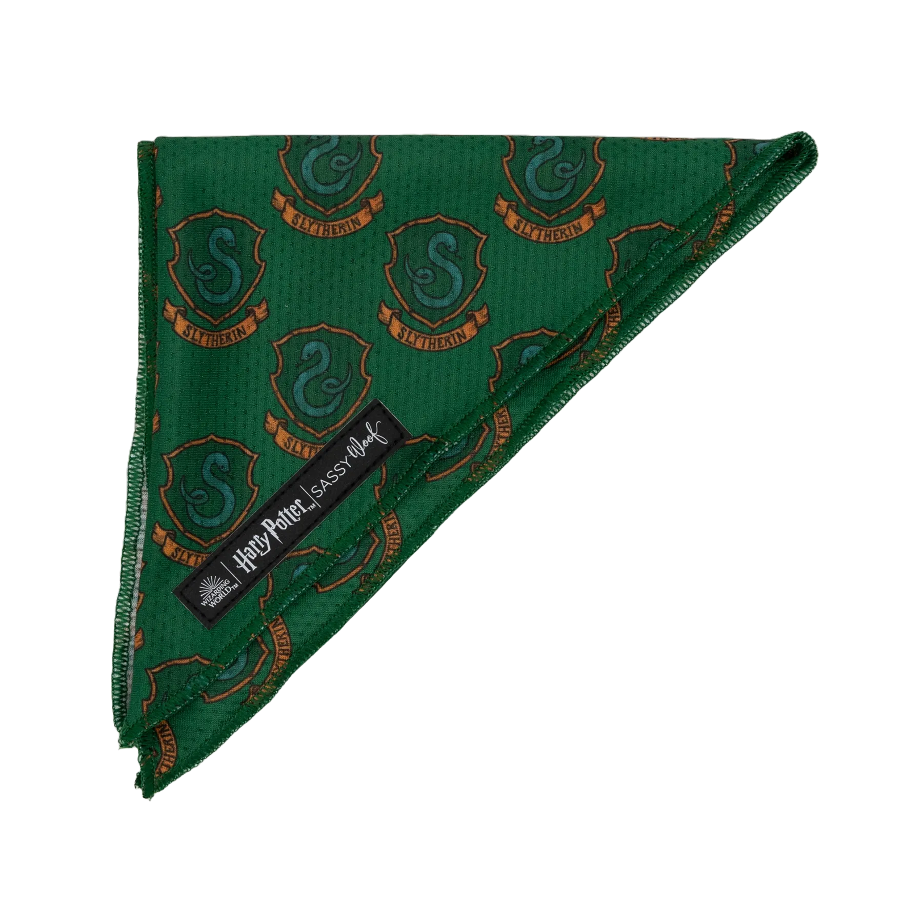 Slytherin Pet Bandana - Sassy Woof