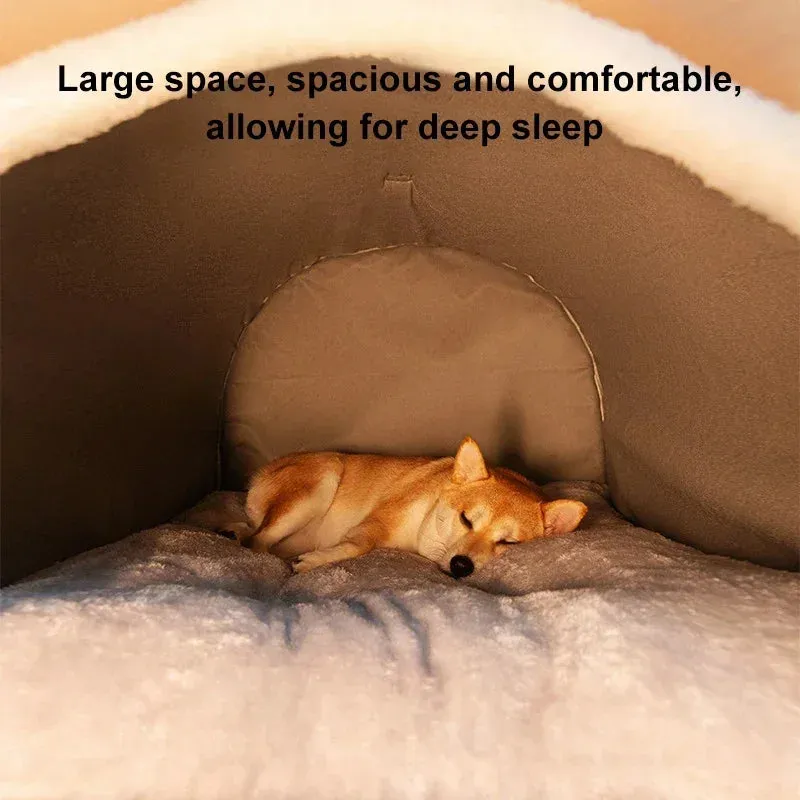 Winter Dog Kennel Warm House