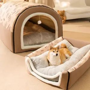 Winter Dog Kennel Warm House