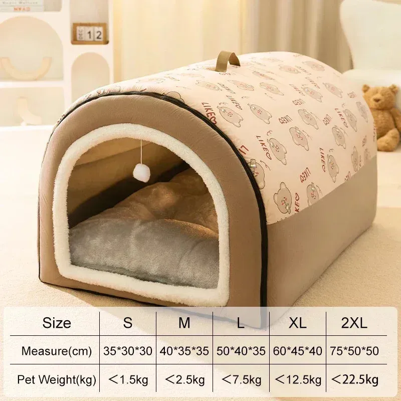 Winter Dog Kennel Warm House