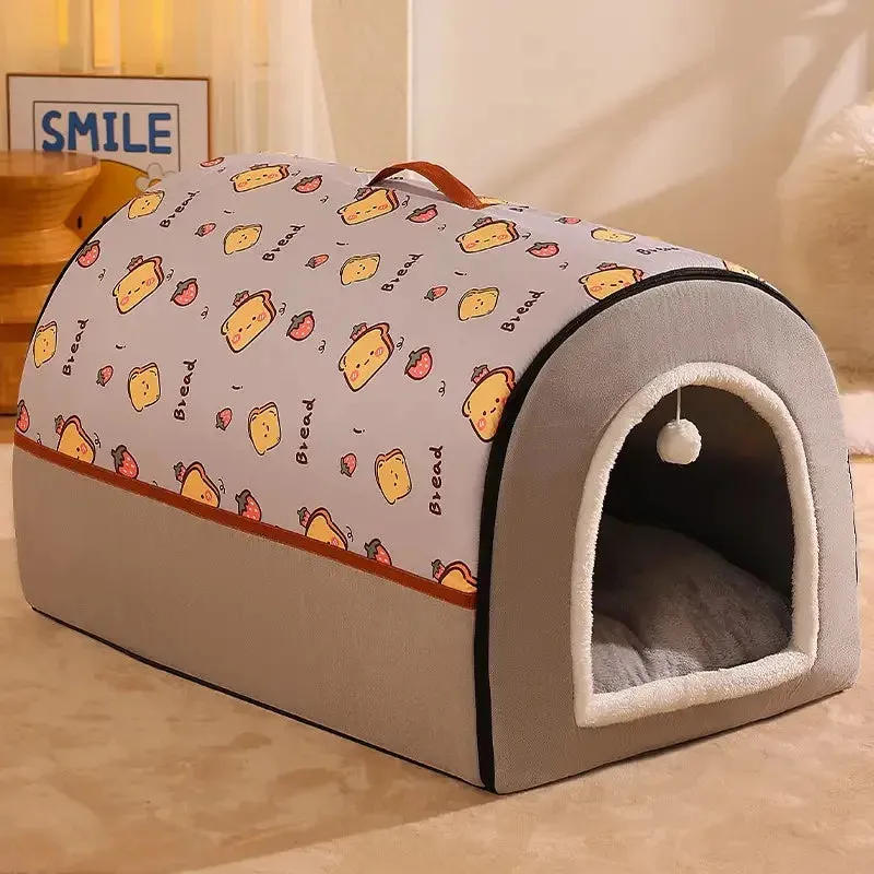 Winter Dog Kennel Warm House