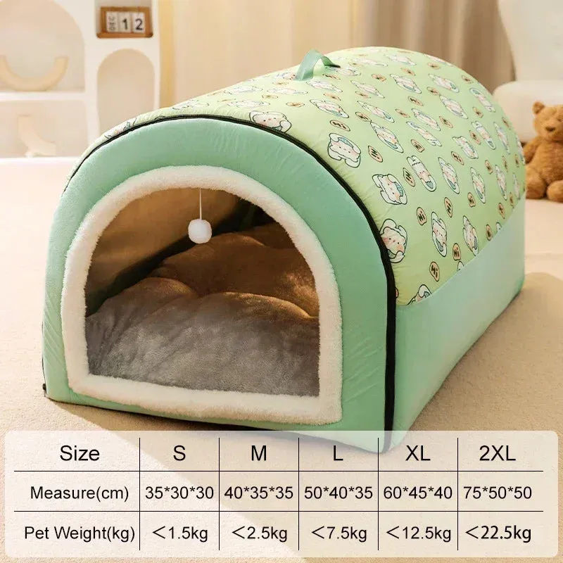 Winter Dog Kennel Warm House