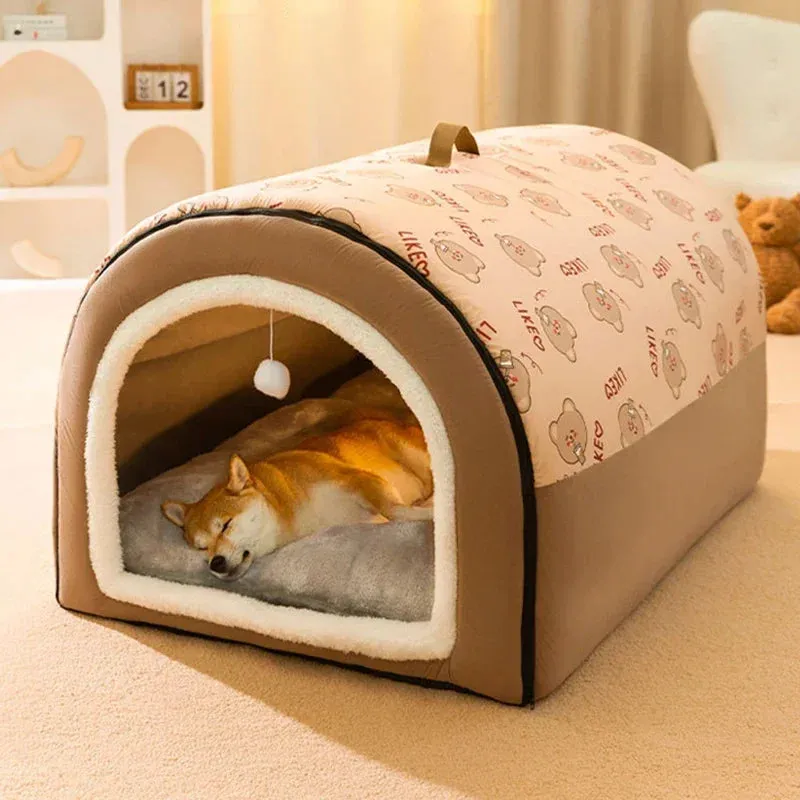 Winter Dog Kennel Warm House